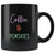 Coffee and Pomskies Coffee Mug Black 11 oz - Barky Things