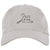 Embroidered All You Need Is Love and a Dog Brushed Twill Cap With Visor White One Size - Barky Things