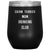 Insulated Wine Tumbler Cairn Terrier Mom Drinking Club Black - Barky Things