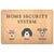 Personalized Doormat With Up To 4 Dogs For Home Security - Barky Things