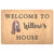 Personalized doormat with basset hound - Barky Things