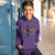 Pullover Hoodie For Kids Live Love Bark Purple XS - Barky Things